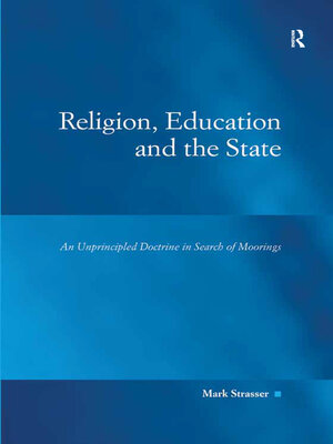 cover image of Religion, Education and the State